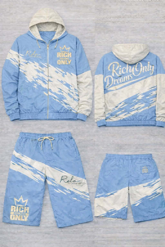 RDO Men’s WindBreaker Short Sets
