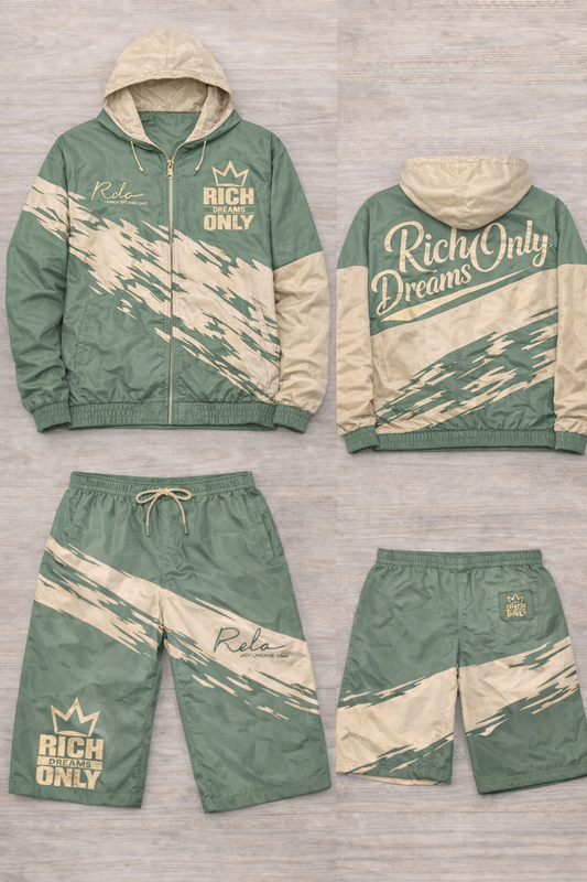 RDO Men’s WindBreaker Short Sets